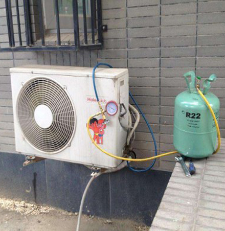 榆树空调加氟